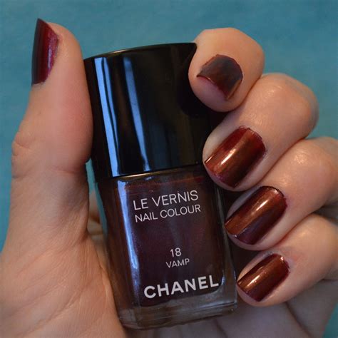 chanel la base nail dupe|Chanel vamp lipstick.